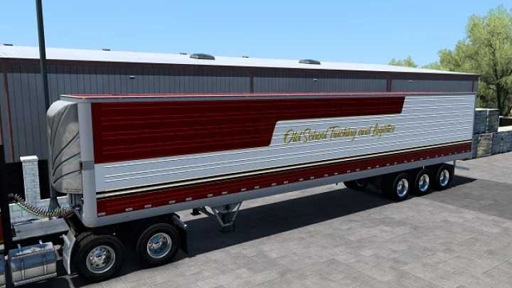 53 Foot Trailer Old School Skin V1.0 ATS 1.40.x