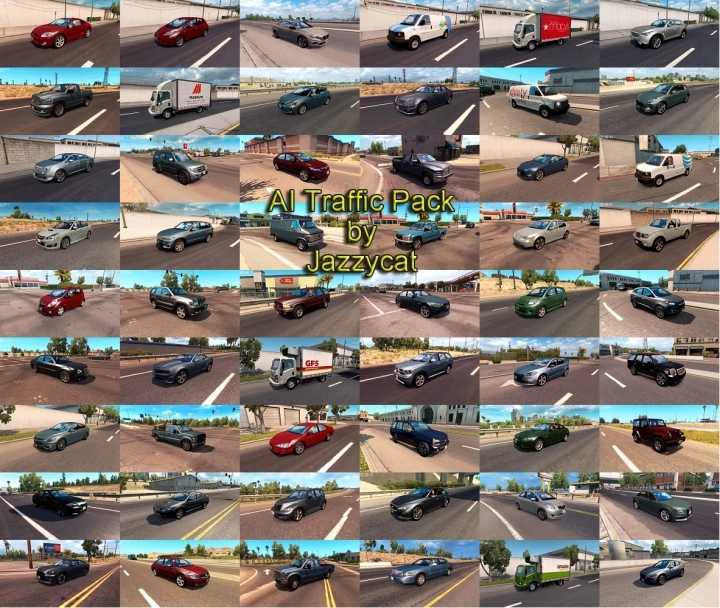 Ai Traffic Pack By Jazzycat V13.0.1 ATS 1.44