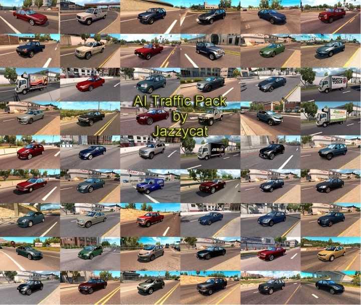 Ai Traffic Pack By Jazzycat V13.0.1 ATS 1.44