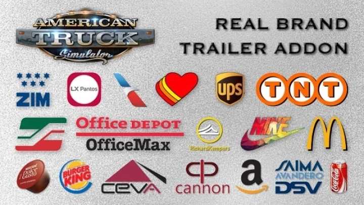 Ai Trailer Addon Real Brands V2.1 ATS 1.43.x