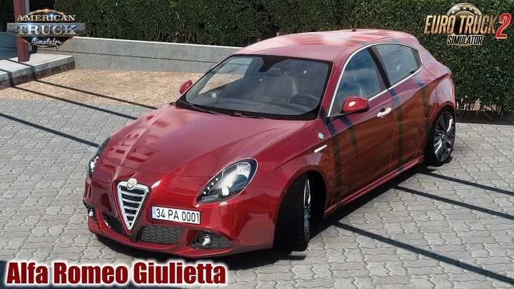 Alfa Romeo Giulietta + Interior V1.9 ATS 1.43.x