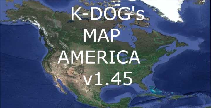 America Map ATS 1.45