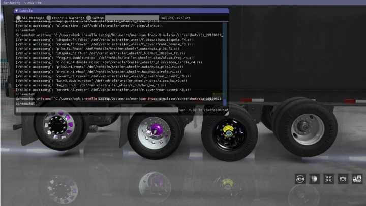 American Pro Truckers Wheel And Accessories Pack V1.2 ATS 1.42.x