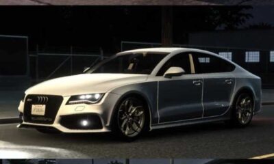 Audi RS7 Sportback 2013 4G8 V4.1 мод для ATS1.44.