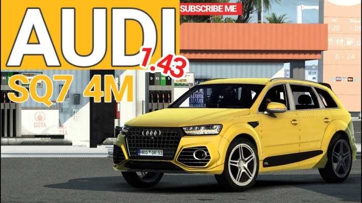 Audi Sq7 4M + Interior V1.0 ATS 1.43.x