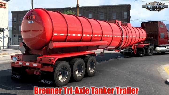 Brenner Tri-Axle Tanker Trailer V1.0 ATS 1.41.x