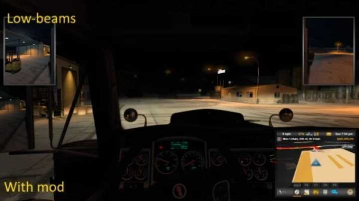 Brighter Truck And Trailer Lights V2.4 ATS 1.44