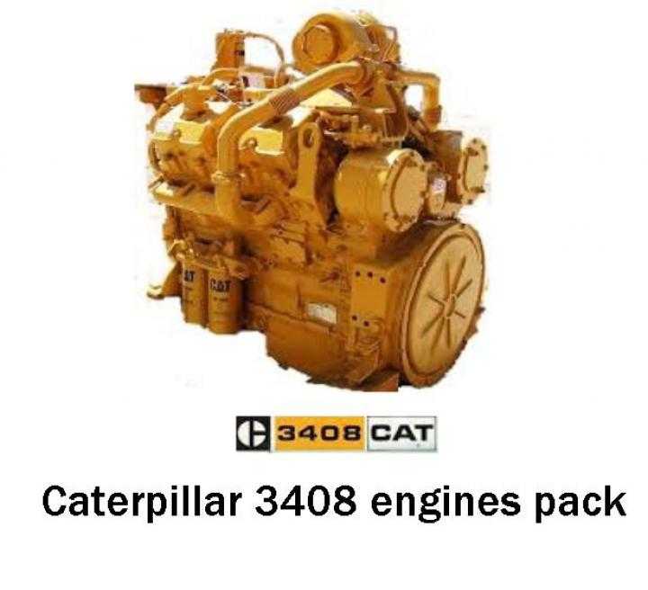 Caterpillar 3408 Engines Pack V1.1 ATS 1.39.x