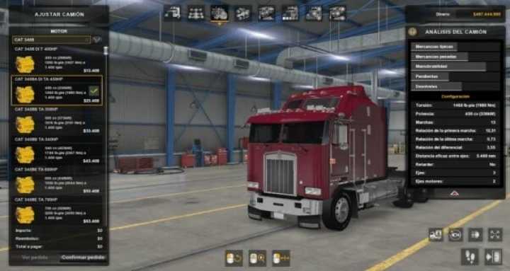 Caterpillar 3408 Engines Pack V1.8 ATS 1.43.x