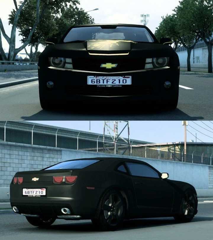 Chevrolet Camaro 2012 Zl1 (Enes Batur Edition) V3.0 ATS 1.40.x