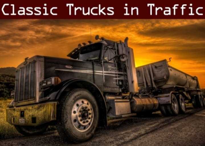 Classic Truck Traffic Pack V2.5.4 ATS 1.43.x