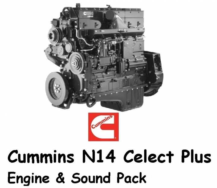 Cummins N14 Celect Plus Engines Pack V1.1 ATS 1.40.x