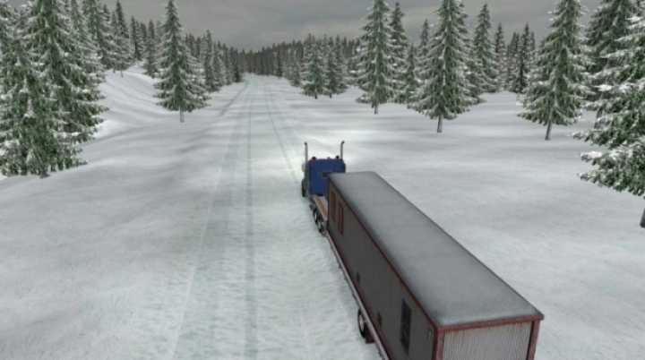 Dalton And Elliot Hwy Extreme Winter Map ATS 1.43.x