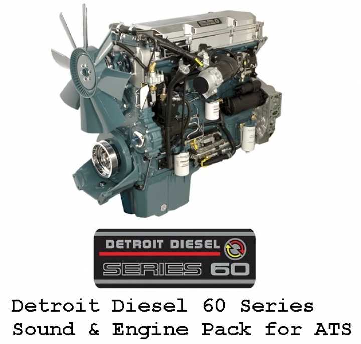 Detroit Diesel 60 Series Engines Pack V1.2 ATS 1.41.x