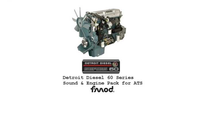 Detroit Diesel 60 Series Engines Pack V1.6 ATS 1.44