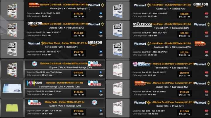 Dunder Mifflin Cargo & Trailer Pack V2.2 ATS 1.42.x