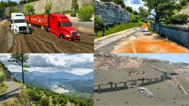 Extreme And Dangerous Roads Map Of Honduras V2.0 ATS 1.42.x
