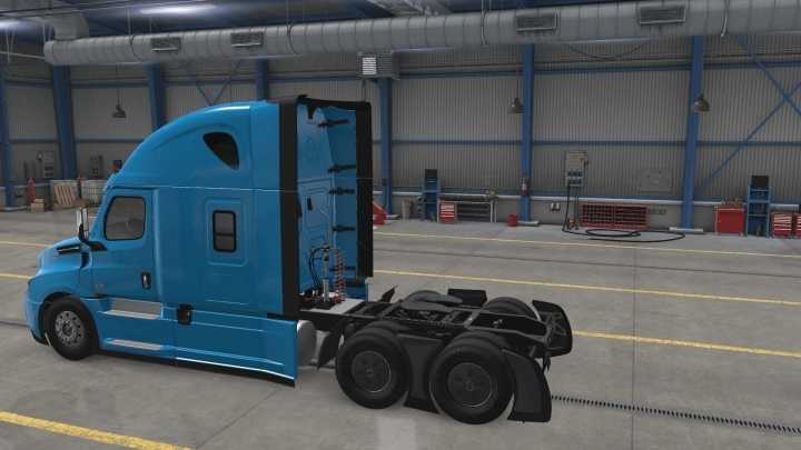 Freightliner Cascadia Chassis Tweaks V1.0 ATS 1.43.x