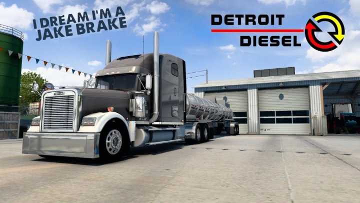 Freightliner Classic Xl Detroit Diesel 60 Straight Pipes Sound ATS 1.40.x