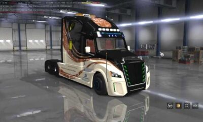 Мод для грузовика Freightliner Inspiration для ATS1.43.x.