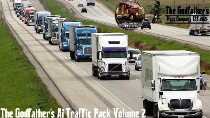 Godfathers Ai Traffic Pack Volume 2 V1.1 ATS 1.45