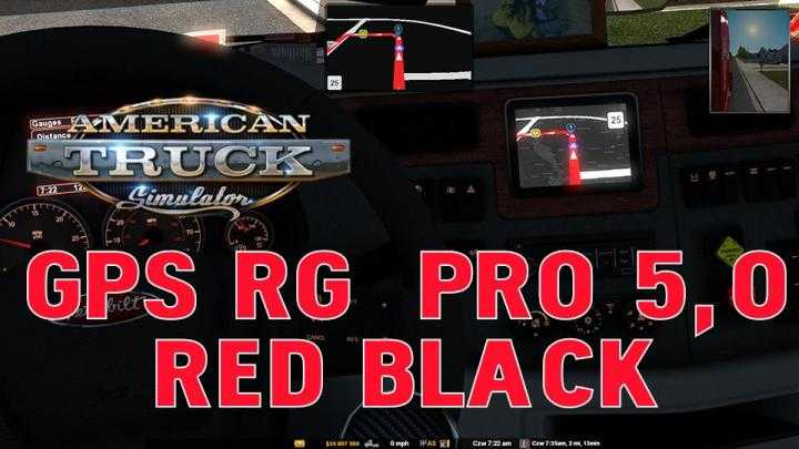 ATS – Gps Rg Pro Red Black V5 (1.38.x)