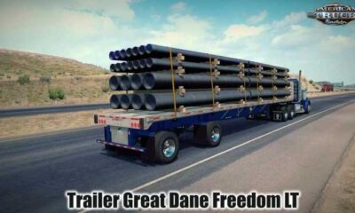 Great Dane Freedom Lt Trailer V1.1 мод для ATS 1.41.x.