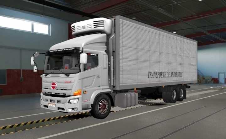 Мод для грузовика Hino 500 для ATS1.43.x.