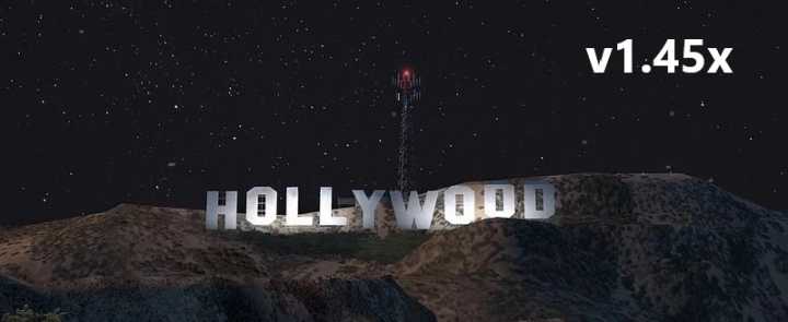 Hollywood Sign In Los Angeles V1.3 ATS 1.45