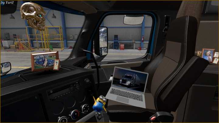 Interior for Freightliner Cascadia 2019 V0.9 ATS 1.39.x