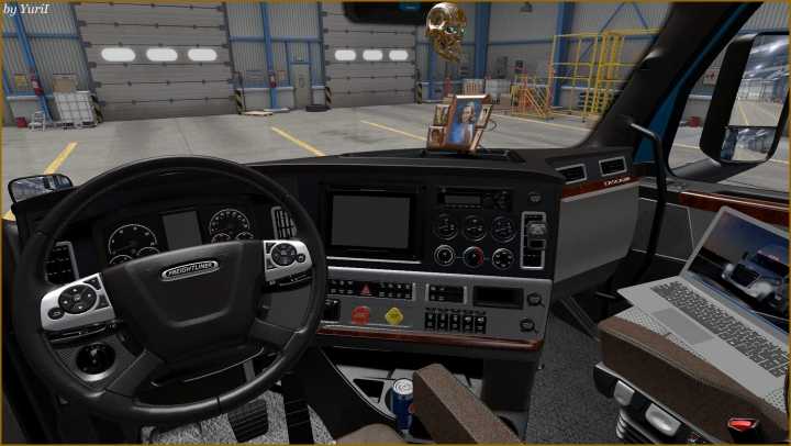 Interior for Freightliner Cascadia 2019 V0.9 ATS 1.39.x