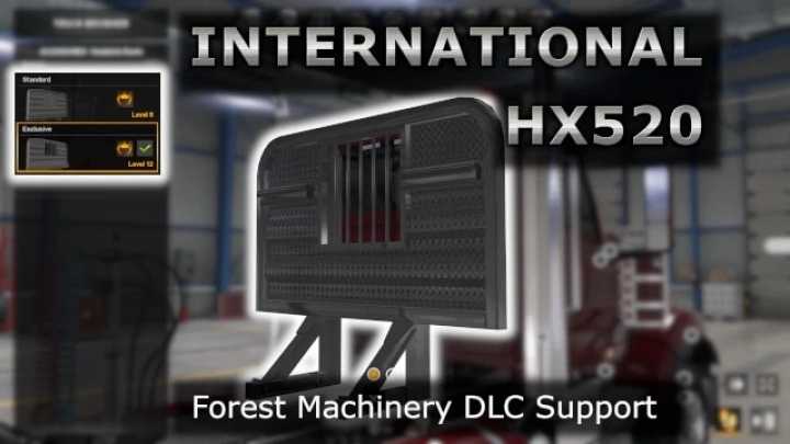 International Hx520 Forest Machinery Dlc Support V1.0 ATS 1.41.x
