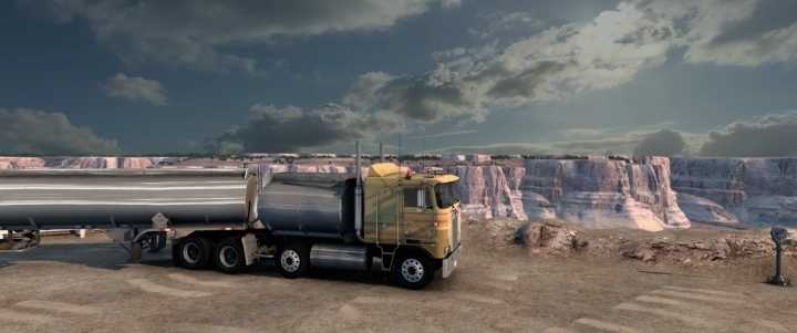Kenworth K100E Drom Addon Pack ATS 1.45