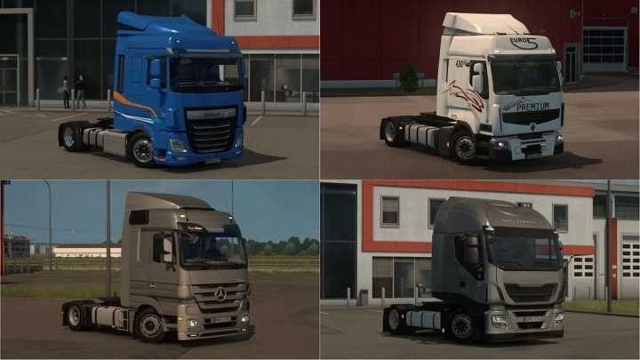 Low Deck Chassis Addons For Schumi Trucks V4.9 ATS 1.41.x