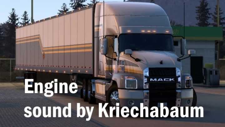 Mack Anthem Engine Sound V1.0 ATS 1.44.x