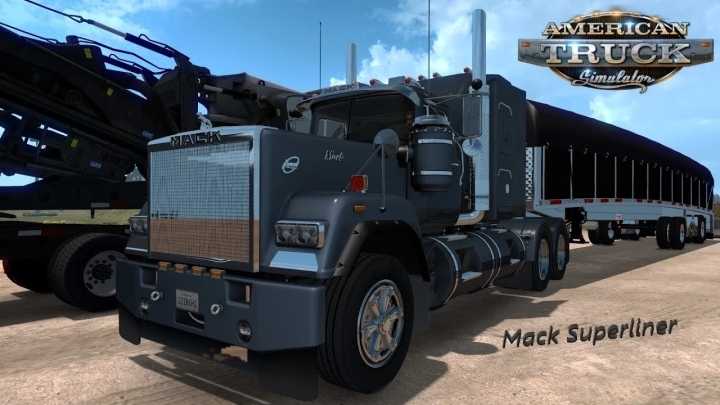 Mack Superliner Truck + Interior ATS 1.45