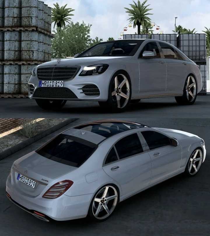 Mercedes-Benz W222 S-Class S-400D V4.1 ATS 1.41.x