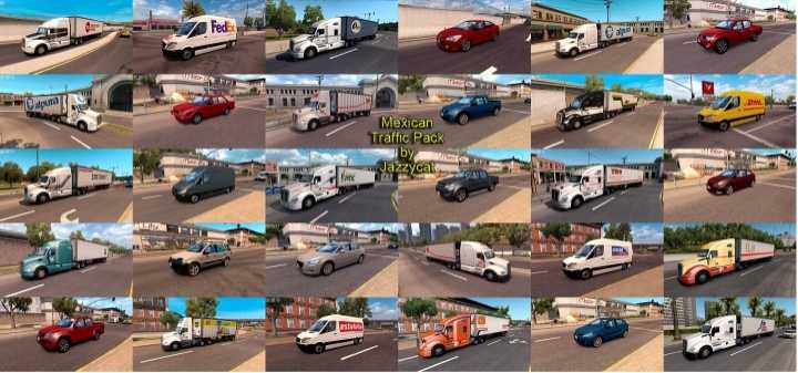 Mexican Traffic Pack V2.6.4 ATS 1.44
