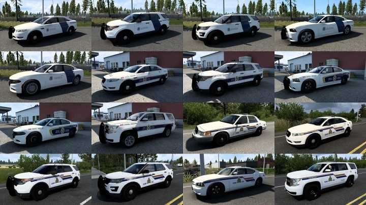 Municipal Police Traffic Pack – Promods Canada Addon V2.0 ATS 1.43.x