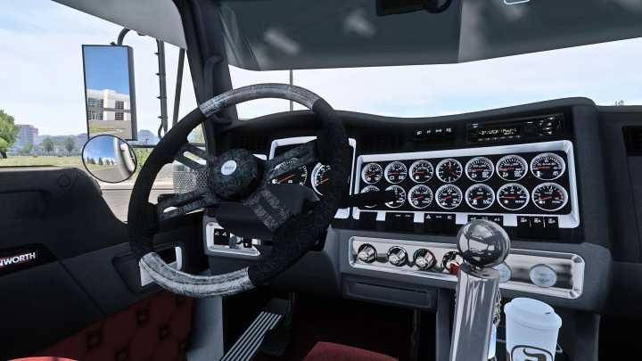 New And Improved Steering Wheel V1.0 ATS 1.41.x