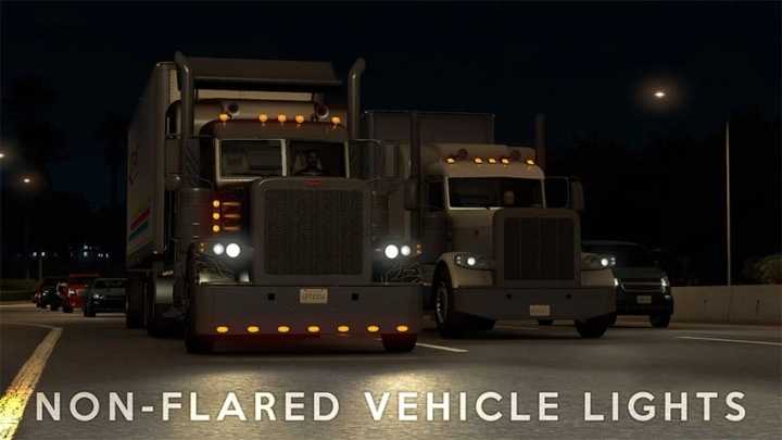 Non-Flared Vehicle Lights V5.1 ATS 1.44