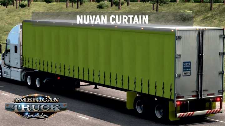 Nuvan Curtain Trailer V2.1 ATS 1.41.x