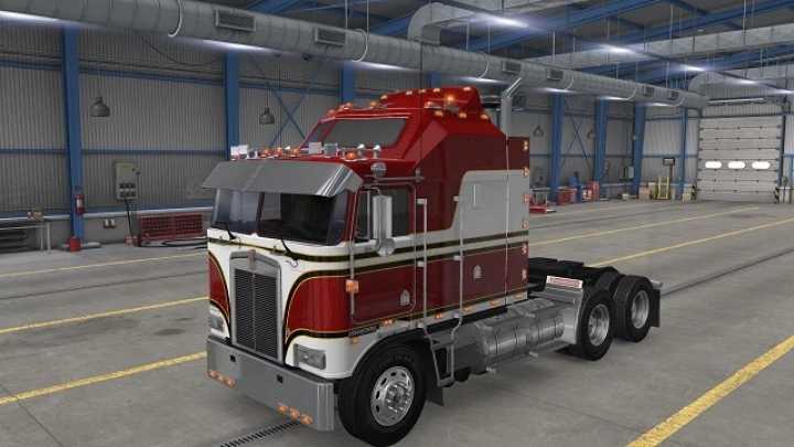 Old School Paint For K100E V1.0 ATS 1.40.x