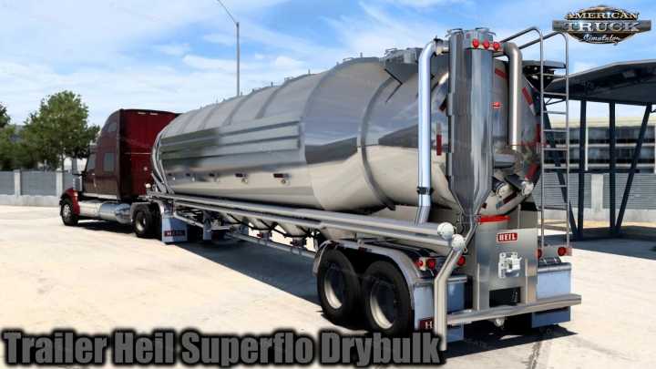 Ownable Heil Superflo Drybulk Trailer V1.3 ATS 1.41.x