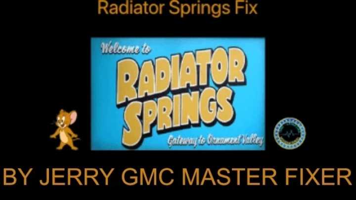 Radiator Springs Fix V1.45-2.0 ATS 1.45