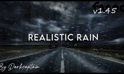 Реалистичный мод дождя для ATS1.45.