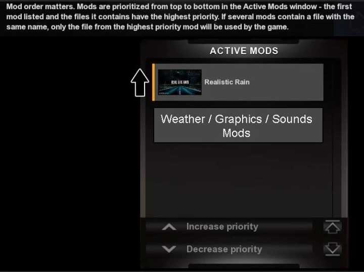 Realistic Rain V4.1.3 Compatibility Update ATS 1.44.x