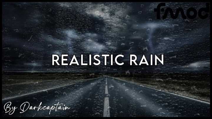 Realistic Rain V4.21 ATS 1.45