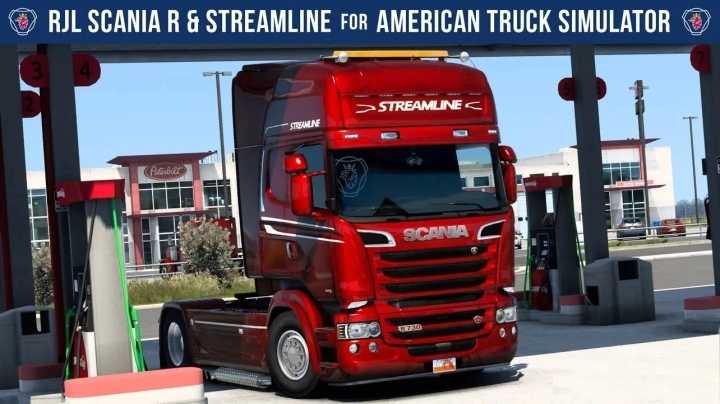 Rjl Scania R&Streamline V1.2 ATS 1.43.x