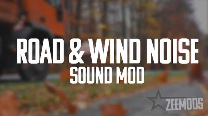 Road & Wind Noise Sound Mod V1.0 ATS 1.41.x
